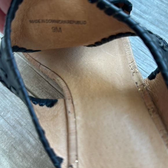 Jack Rogers wedges. Ladies size 9. Never worn outside of the house. Like new. - Picture 4 of 6